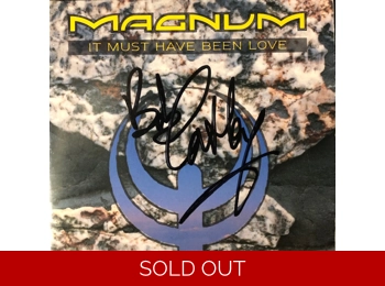Magnum - It Must Have Been Love EDIT  - UK 4 Track CD Single - Autographed By Bob Catley